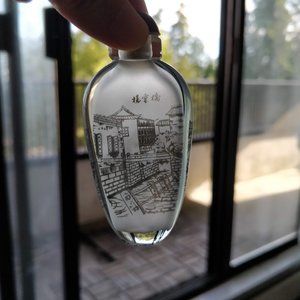 Set of Reverse Painted Snuff Bottles from China